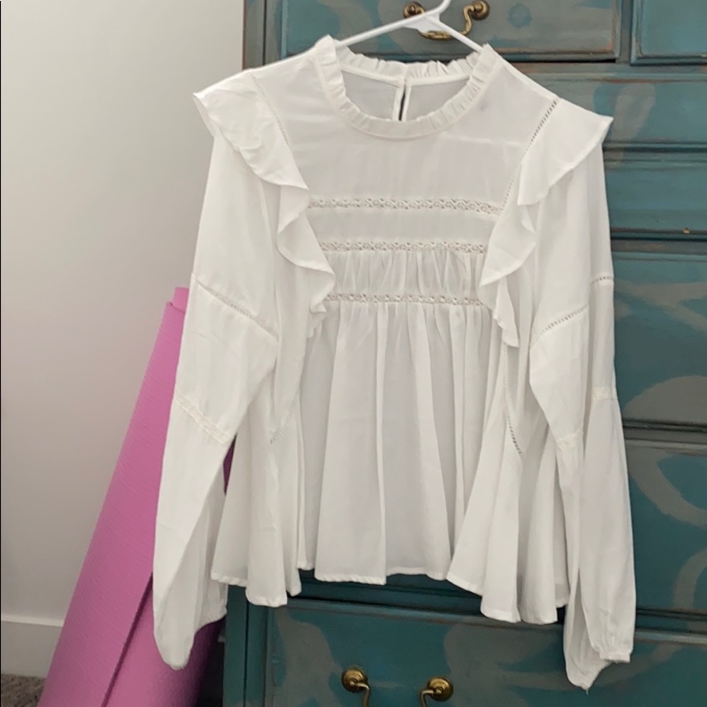 White Adorable top